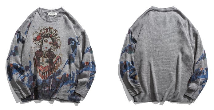 Korean Cultural Sweater